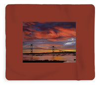 Newport Bridge Newport Rhode Island - Blanket