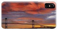 Newport Bridge Newport Rhode Island - Phone Case
