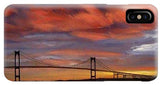 Newport Bridge Newport Rhode Island - Phone Case