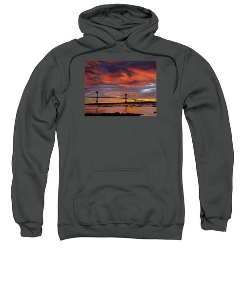 Newport Bridge Newport Rhode Island - Sweatshirt