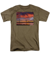 Newport Bridge Newport Rhode Island - Men's T-Shirt  (Regular Fit)