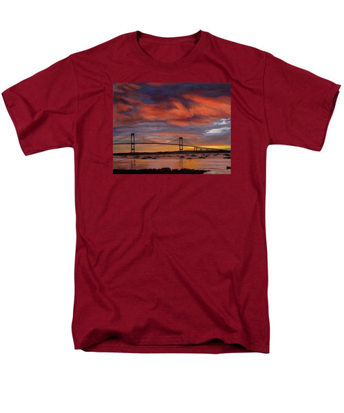 Newport Bridge Newport Rhode Island - Men's T-Shirt  (Regular Fit)