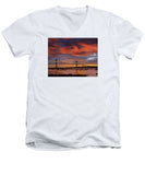 Newport Bridge Newport Rhode Island - Men's V-Neck T-Shirt