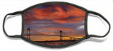 Newport Bridge Newport Rhode Island - Face Mask