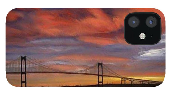 Newport Bridge Newport Rhode Island - Phone Case