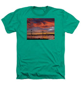 Newport Bridge Newport Rhode Island - Heathers T-Shirt