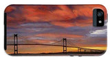 Newport Bridge Newport Rhode Island - Phone Case