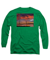 Newport Bridge Newport Rhode Island - Long Sleeve T-Shirt