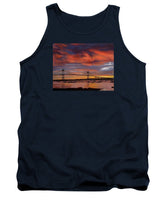 Newport Bridge Newport Rhode Island - Tank Top