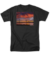 Newport Bridge Newport Rhode Island - Men's T-Shirt  (Regular Fit)