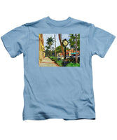 5th Avenue Naples Florida - Kids T-Shirt