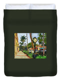 5th Avenue Naples Florida - Duvet Cover
