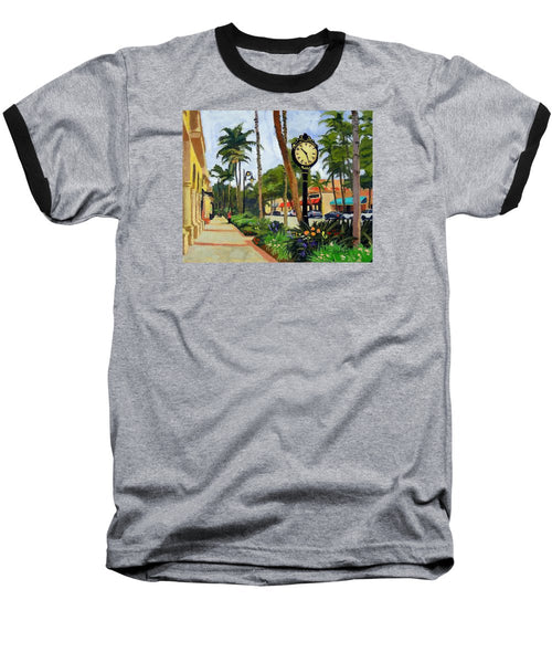 5th Avenue Naples Florida - Baseball T-Shirt