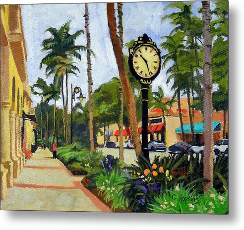 5th Avenue Naples Florida - Metal Print