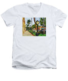 5th Avenue Naples Florida - Men's V-Neck T-Shirt