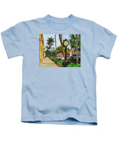 5th Avenue Naples Florida - Kids T-Shirt