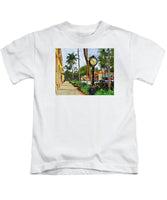 5th Avenue Naples Florida - Kids T-Shirt