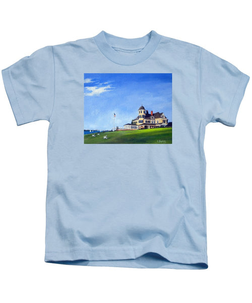 Castle Hill Inn Newport Rhode Island - Kids T-Shirt