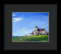 Castle Hill Inn Newport Rhode Island - Framed Print