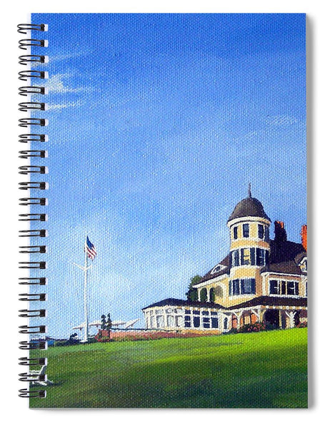 Castle Hill Inn Newport Rhode Island - Spiral Notebook
