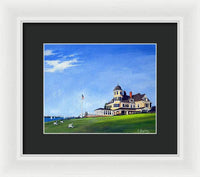 Castle Hill Inn Newport Rhode Island - Framed Print