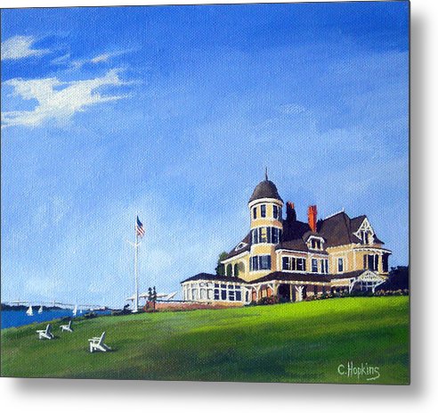 Castle Hill Inn Newport Rhode Island - Metal Print
