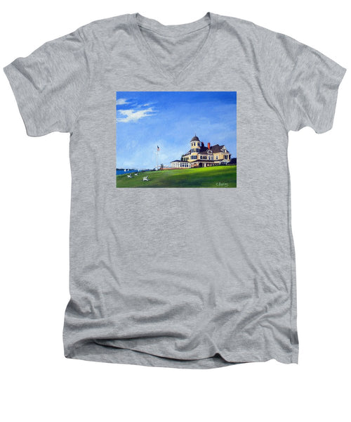 Castle Hill Inn Newport Rhode Island - Men's V-Neck T-Shirt