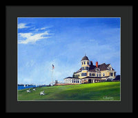 Castle Hill Inn Newport Rhode Island - Framed Print