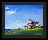 Castle Hill Inn Newport Rhode Island - Framed Print