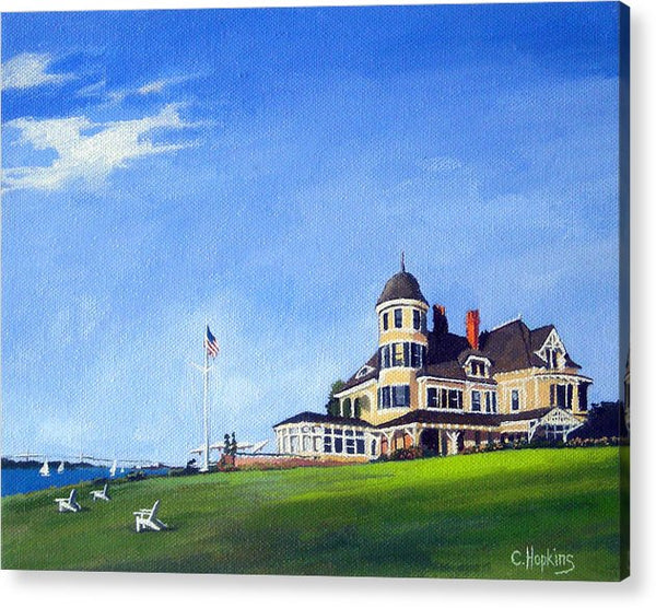 Castle Hill Inn Newport Rhode Island - Acrylic Print
