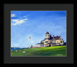 Castle Hill Inn Newport Rhode Island - Framed Print