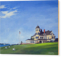 Castle Hill Inn Newport Rhode Island - Wood Print