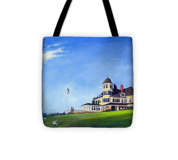 Castle Hill Inn Newport Rhode Island - Tote Bag