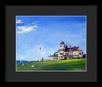 Castle Hill Inn Newport Rhode Island - Framed Print