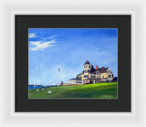 Castle Hill Inn Newport Rhode Island - Framed Print