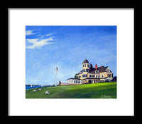 Castle Hill Inn Newport Rhode Island - Framed Print