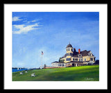 Castle Hill Inn Newport Rhode Island - Framed Print