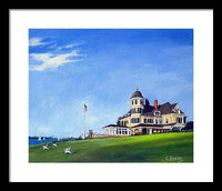 Castle Hill Inn Newport Rhode Island - Framed Print