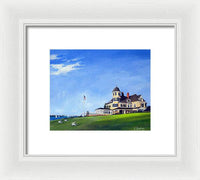 Castle Hill Inn Newport Rhode Island - Framed Print
