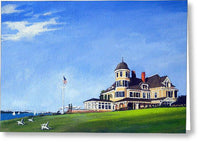 Castle Hill Inn Newport Rhode Island - Greeting Card