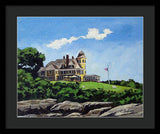 Castle Hill Inn Newport Rhode Island - Framed Print