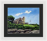 Castle Hill Inn Newport Rhode Island - Framed Print