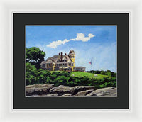 Castle Hill Inn Newport Rhode Island - Framed Print