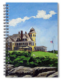 Castle Hill Inn Newport Rhode Island - Spiral Notebook