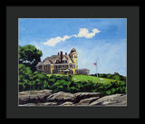 Castle Hill Inn Newport Rhode Island - Framed Print