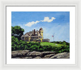 Castle Hill Inn Newport Rhode Island - Framed Print