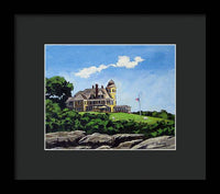 Castle Hill Inn Newport Rhode Island - Framed Print