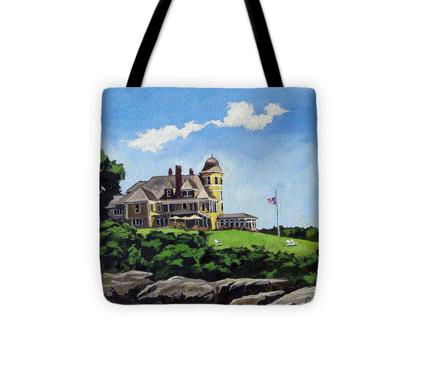 Castle Hill Inn Newport Rhode Island - Tote Bag