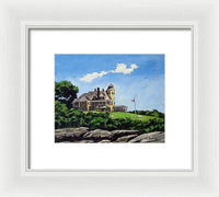 Castle Hill Inn Newport Rhode Island - Framed Print