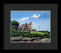 Castle Hill Inn Newport Rhode Island - Framed Print